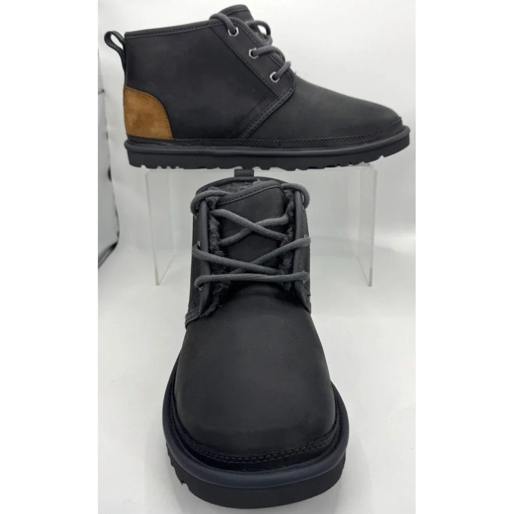 UGG Neumel Era Chukka Boots Dark Grey Chestnut Men Size 8 US 1171111